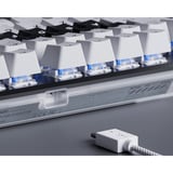 Pulsar PCMK 2HE TKL Mechanical Gaming Keyboard Wit/zwart, US lay-out, 80% (TKL), RGB, PBT Double-shot keycaps, Hot-swap