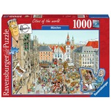 Ravensburger Fleroux - München, cities of the world Puzzel 1000 stukjes