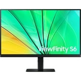 SAMSUNG ViewFinity S6 S60D LS27D600EAUXEN 27" monitor Zwart, HDMI, DisplayPort