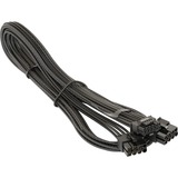 Seasonic 12VHPWR PCIe adapterkabel Zwart, zwart