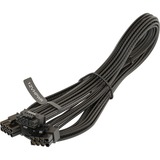Seasonic 12VHPWR PCIe adapterkabel Zwart, zwart