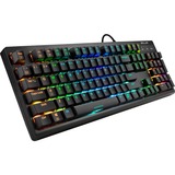 Sharkoon SKILLER SGK30 Red, gaming toetsenbord Zwart, US lay-out, Huano Red, RGB leds