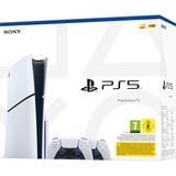 Sony PlayStation 5 Console (Slim) + Twee DualSense Draadloze Controllers spelconsole Wit/zwart