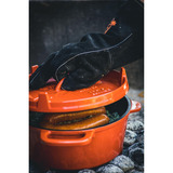 The Windmill Dutch Oven 3,8 liter Geëmailleerd kookpan Oranje