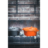 The Windmill Dutch Oven 3,8 liter Geëmailleerd kookpan Oranje