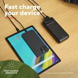 Trust Avala Snelle PD-powerbank, 20.000 mAh Zwart, USB-C