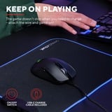 Trust GXT 923  Ybar Wireless gaming muis Zwart, RGB, 7200 dpi