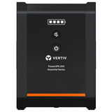 Vertiv PowerUPS 200 Essential 1600IT-IEC Tower ups Zwart, 1600 VA, 925 W, 6x C13, USB