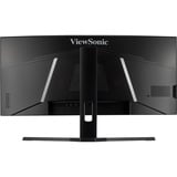 ViewSonic VX3418-2KPC UWQHD gaming monitor 34" Curved UltraWide  Zwart, 2x HDMI, 2x DisplayPort, 180 Hz