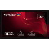 ViewSonic XF2230 21.5” FHD  open frame touchmonitor 21.5"  Zwart, HDMI, DisplayPort, VGA, 24/7 gebruik