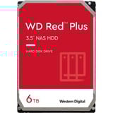 WD Red Plus 6 TB harde schijf WD60EFPX, SATA 600, 24/7, AF