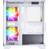 XYZ PC Gear Titanium View Lite midi tower behuizing Wit | 2x USB-A | Tempered Glass