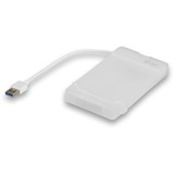 i-tec MySafe USB 3.0 Easy externe behuizing Wit/transparant