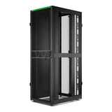 APC NetShelter SX Gen 2 AR3187B2, 48U server rack Zwart/groen, 80(b) x 225,8(h) x 107(d) cm, met zijkanten