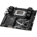 ASRock WRX90 WS EVO socket sTR5 moederbord Zwart/zilver, RAID, 2x 2,5Gb-LAN, Sound