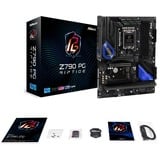 ASRock Z790 PG RIPTIDE socket 1700 moederbord Zwart/blauw, RAID, 2.5 Gb-LAN, Sound, ATX