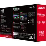 ASUS PRIME Radeon RX 9070 EVO OC grafische kaart Grijs, 3x DisplayPort, 1x HDMI