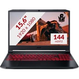 Acer Nitro 5 AN515-56-531T (NH.QANEH.003), 15.6" Gaming laptop Zwart, 512GB SSD, RTX 3050, WiFi 6, Win 10