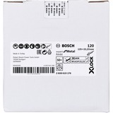 Bosch X-LOCK Fiberschuurschijf Expert voor metaal 125mm slijpschijf K120