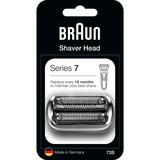 Braun Series 7 Cassette 73S scheerkop Zilver