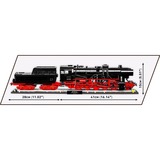 COBI DR BR 52 Steam Locomotive & Railway Semaphore Constructiespeelgoed COBI-6287, Schaal 1:35