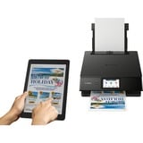 Canon PIXMA TS8750 all-in-one inkjetprinter Zwart, Scan, Kopie, USB, Wi-Fi