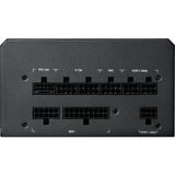 Chieftec VEGA M PPG-850-C, 850 Watt voeding  Zwart, 1x 12 Pin High Power GPU, 4x PCIe