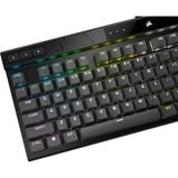 Corsair K70 MAX RGB, gaming toetsenbord Zwart, US lay-out, Corsair MGX, RGB leds, PBT double-shot