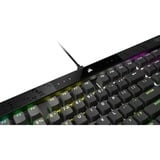 Corsair K70 MAX RGB, gaming toetsenbord Zwart, US lay-out, Corsair MGX, RGB leds, PBT double-shot