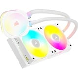 Corsair iCUE LINK TITAN 240 RX RGB White waterkoeling Wit, 4-pins PWM fan-connector