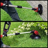 EINHELL Accu grastrimmer GE-CT 18 Li  Rood/zwart, Accu niet inbegrepen