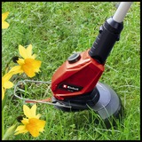 EINHELL Accu grastrimmer GE-CT 18 Li  Rood/zwart, Accu niet inbegrepen