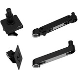 Ergotron LX Pro Desk Monitor Arm monitorarm Zwart