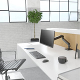 Ergotron LX Pro Desk Monitor Arm monitorarm Zwart