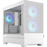 Fractal Design Pop Mini Air RGB White TG Clear Tint midi tower behuizing Wit | 2x USB-A | RGB | Window