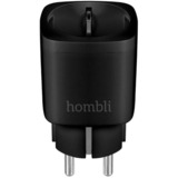 Hombli Smart Socket EU schakel stekkerdoos Zwart, Meet energieverbruik