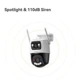 Imou Cruiser Dual 2 Pro beveiligingscamera Wit, 4MP, WiFi 6, LAN
