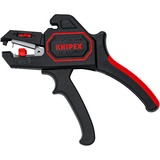 KNIPEX Automatische afstriptang 1262180 Zwart/rood