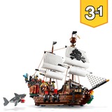 LEGO Creator 3-in-1 - Piratenschip Constructiespeelgoed 31109