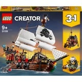 LEGO Creator 3-in-1 - Piratenschip Constructiespeelgoed 31109