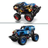 LEGO Technic - Monster Jam Grave Digger vuur en ijs Constructiespeelgoed 42219