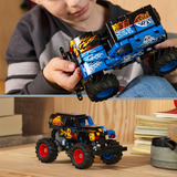 LEGO Technic - Monster Jam Grave Digger vuur en ijs Constructiespeelgoed 42219