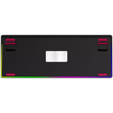 LORGAR KBP70TKLW RGB mechanisch gaming toetsenbord Zwart, US lay-out (QWERTY), LOGAR Toxic Purple, 80% (TKL)	, TKL, RGB, Hot-swappable, PBT Double-shot, Bluetooth / 2.4GHz / USB