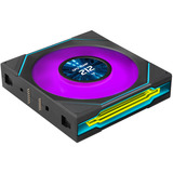 Lian Li UNI FAN SL-INF LCD FLEX Reverse 120 Wireless RGB case fans Zwart, 3 stuks, 120 x 124 x 28 mm, PWM, 3 stuks