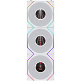 Lian Li UNI FAN TL LCD FLEX 120 Wireless RGB case fans Wit, 3 stuks, 124 x 120 x 28 mm, PWM, 3 stuks