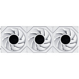 Lian Li UNI FAN TL LCD FLEX 120 Wireless RGB case fans Wit, 3 stuks, 124 x 120 x 28 mm, PWM, 3 stuks