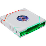 Lian Li UNI FAN TL LCD FLEX 120 Wireless RGB case fans Wit, 3 stuks, 124 x 120 x 28 mm, PWM, 3 stuks