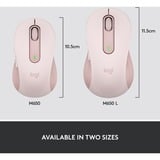 Logitech Signature M650 Medium Draadloze Muis Roze