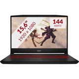 MSI GF66 Katana 12UE-005NL 15.6" gaming laptop Zwart | i7-12700H | RTX 3060 | 16 GB | 512 GB SSD