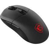 MSI VERSA 300 WIRELESS gaming muis Zwart, 400 - 8.000 DPI, 2,4 GHz / Bluetooth / USB